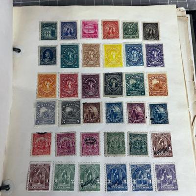 STAMP Collection Book of Stamps from 1930's and Earlier