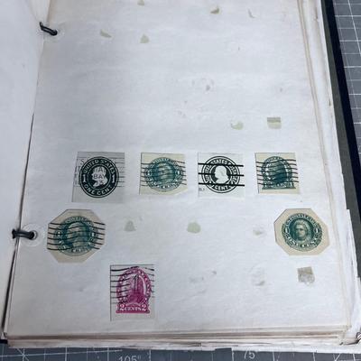 STAMP Collection Book of Stamps from 1930's and Earlier