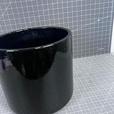 GAINEY BLACK Pottery Mid Century 10" 