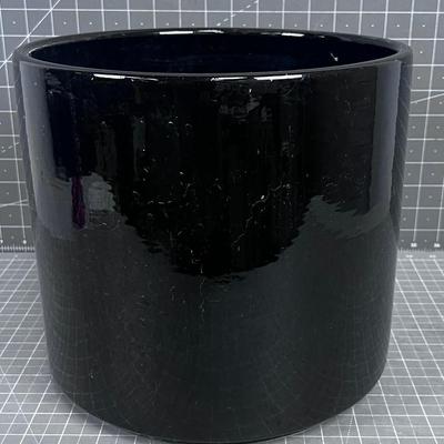 GAINEY BLACK Pottery Mid Century 10" 