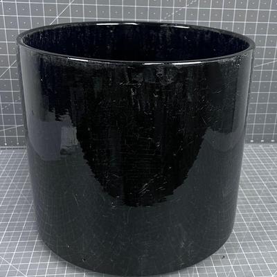 GAINEY BLACK Pottery Mid Century 12" 