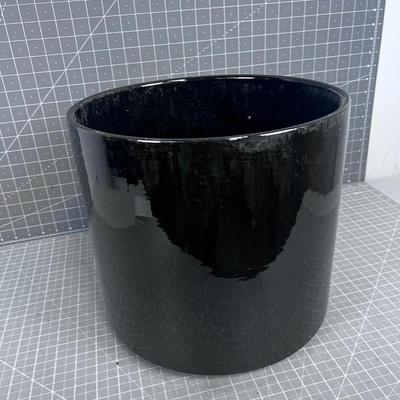 GAINEY BLACK Pottery Mid Century 12" 
