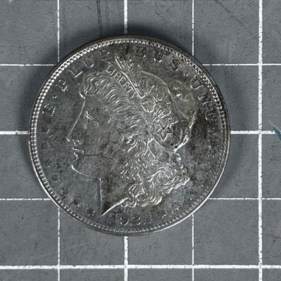 1921 Morgan Silver Dollar