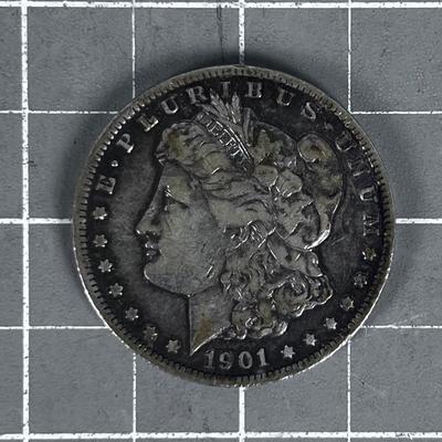1901 "O" Morgan Silver Dollar 
