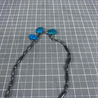 Turquoise and Silver Necklace