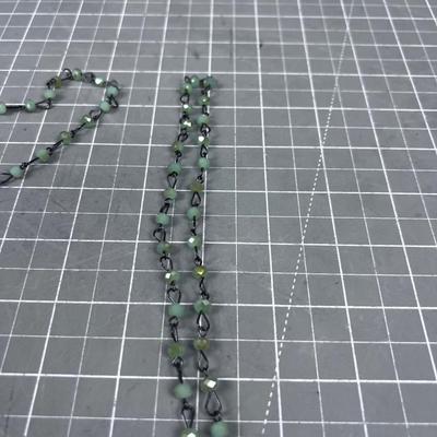Glass Vintage 58" Long 