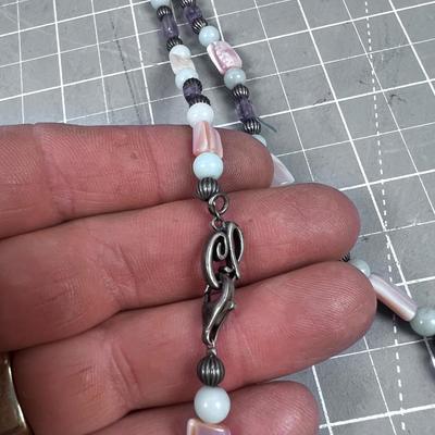 Stones & Silver 36" Necklace