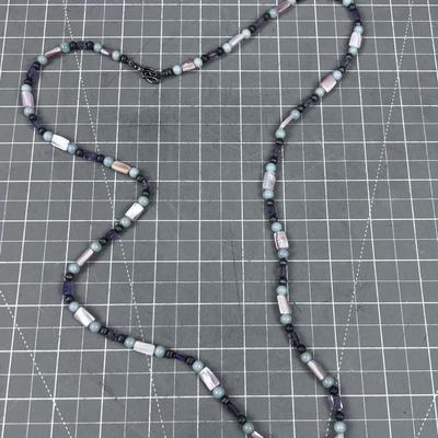 Stones & Silver 36" Necklace