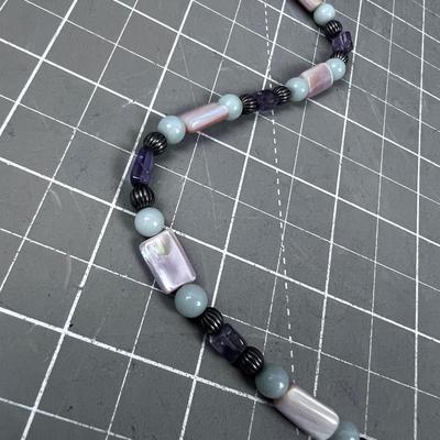 Stones & Silver 36" Necklace