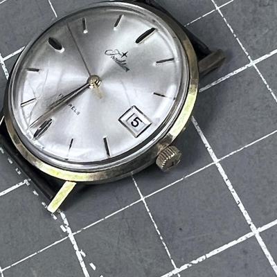 Tradition 17 Jewel 10K Gold Plated Watch 