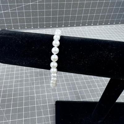 Real Pearl Bracelet with a 14K Clasp