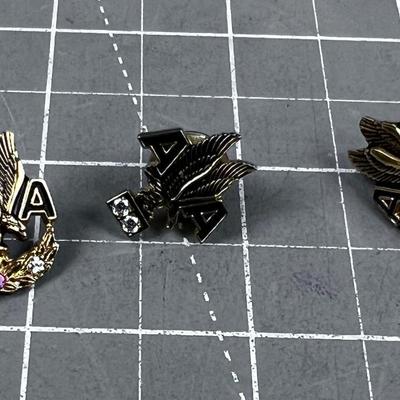 American Airlines Service Pins - like 20, 25 & 30 Years of Service