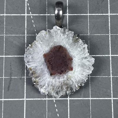 Pendant Sterling Geode 