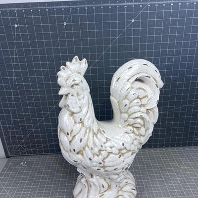 Tall Ceramic Rooster 