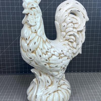 Tall Ceramic Rooster 