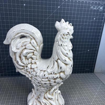 Tall Ceramic Rooster 
