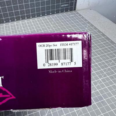 Royal Albert 20 Piece NEW Service for 4 Stainless Steel