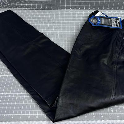 Wrangler Slim Fit Leather Bare Back Jeans NEW 