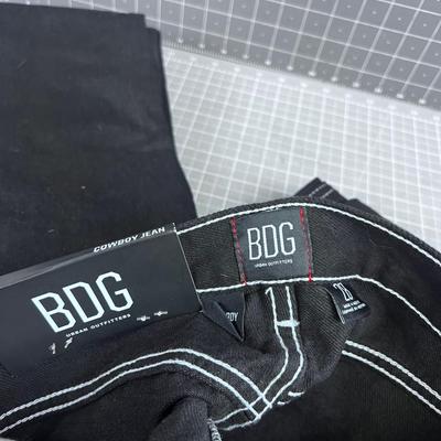 2 Pair of COWBOY & PUDDLE URBAN OUTFITTER Jeans BLACK 