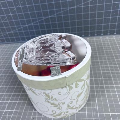 Butterfly Crystal Votive Holder