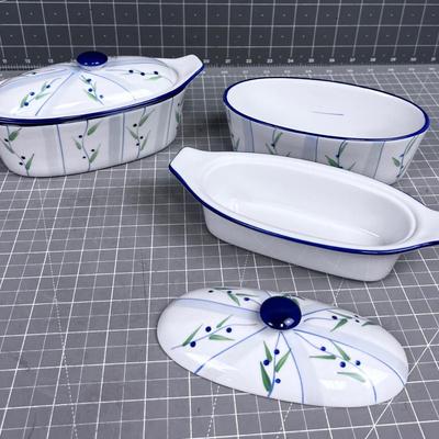2 Nice Butter Boats for the BUTTER 
