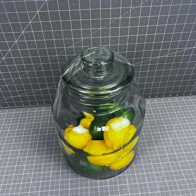 LARGE Heavy Apothecary Jar