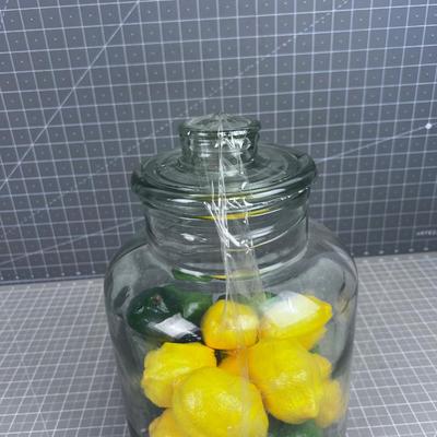 LARGE Heavy Apothecary Jar
