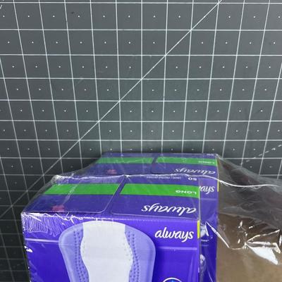 NEW Always Protection, 6 Boxes of 50 each