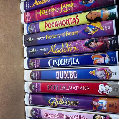 Grouping of VHS DISNEY 