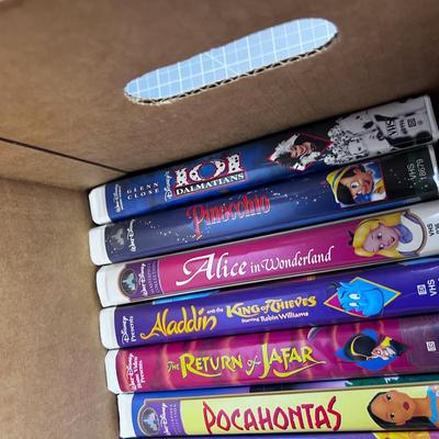 Grouping of VHS DISNEY 