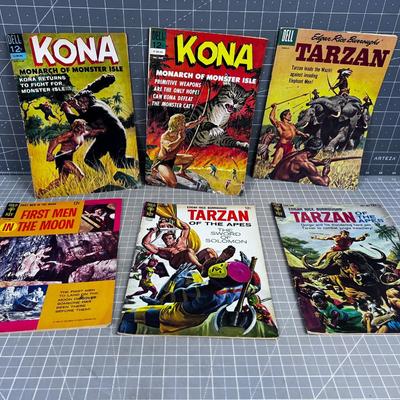 COMICS (6) 1960's; Gold Key and Dell 