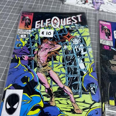(3) Marvel Elf Quest 1986 & 1987