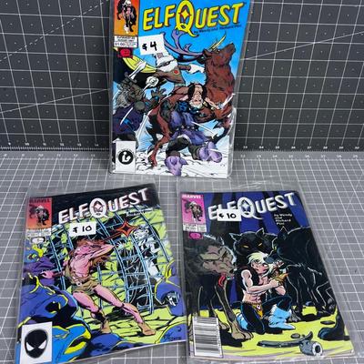 (3) Marvel Elf Quest 1986 & 1987