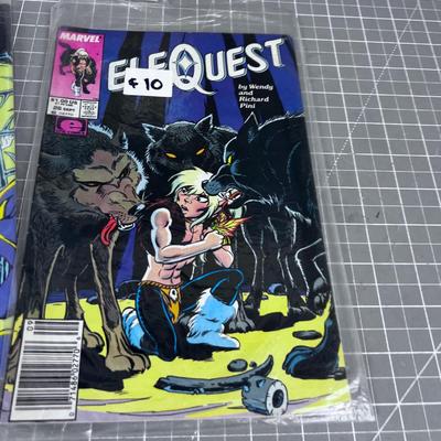 (3) Marvel Elf Quest 1986 & 1987