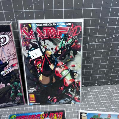 (5) Young Blood Etc. Collectible Comics 
