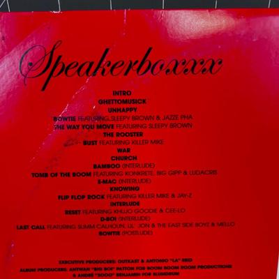 Out Kast: Speaker Boxxx and The Love Blow