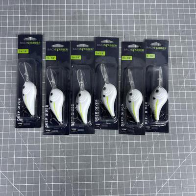 Deep Diver Back Stabber Fishing Lure (6) NEW 