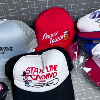 Snap Back Trucker Hats Various Brands and Ages