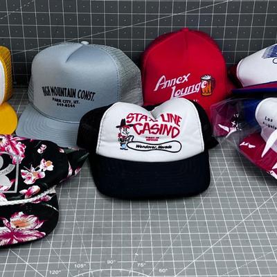 Snap Back Trucker Hats Various Brands and Ages