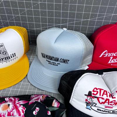 Snap Back Trucker Hats Various Brands and Ages