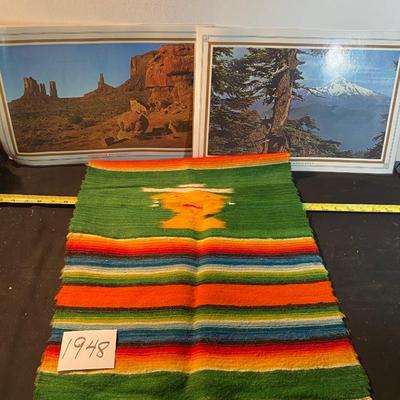 Vintage Small Blanket