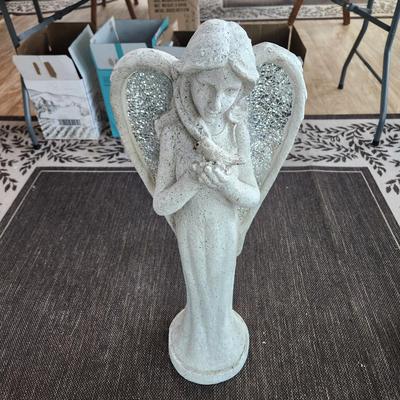 32" Tall Angle Statue Yard Garden Art