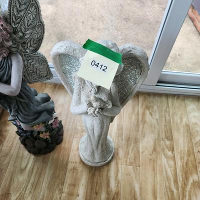 32" Tall Angle Statue Yard Garden Art