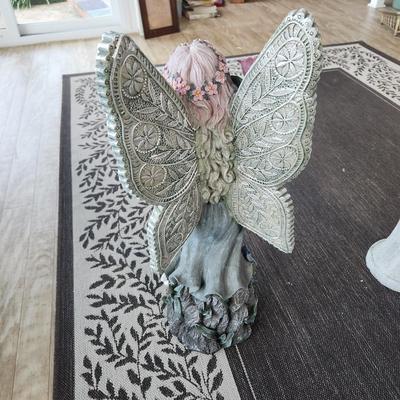 34" Tall Angel Fairy Statue Yard Garden Patio Art