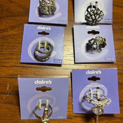 Rings (size 6, 7 & 8)