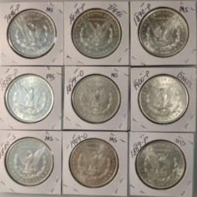 1878-P *7/8tf Proof Like Morgan Silver Dollar Lot; Brilliant Gems NO JUNK COINS