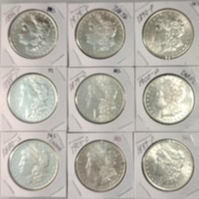 1878-P *7/8tf Proof Like Morgan Silver Dollar Lot; Brilliant Gems NO JUNK COINS