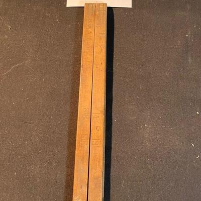 Vintage Fold up Measuring Stick