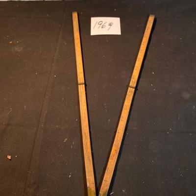 Vintage Fold up Measuring Stick