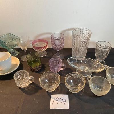 Vintage Glass Lot